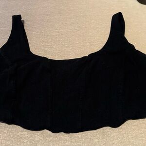 Wild Fable Black Crop Top